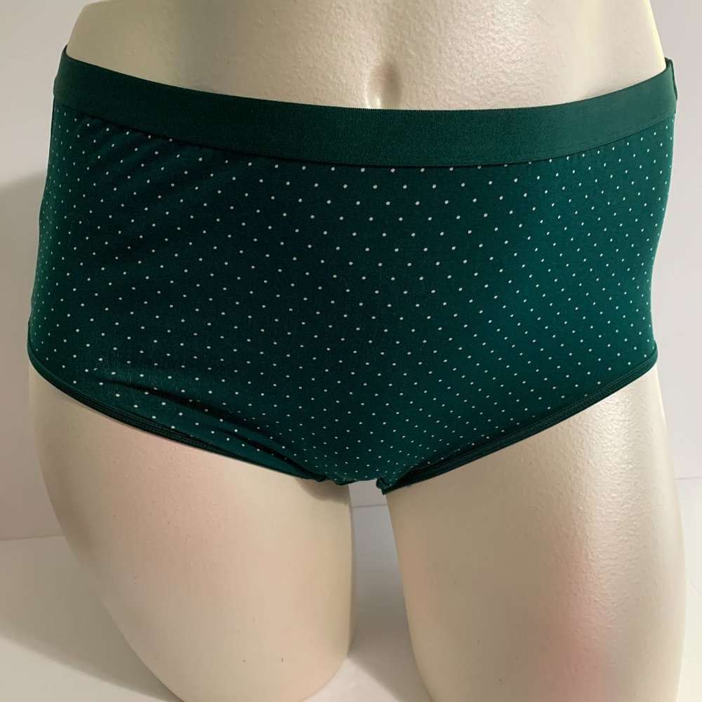 Catherines Full Brief Panties Underwear Polka Dot Cot… Gem